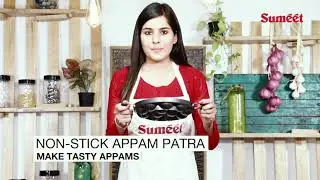 Sumeet Nonstick Three Star Combo Set (Multi Snack Maker +Pizza Pan+Grill Appam Patra)(Aluminium)
