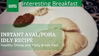 Instant Aval/Poha Idli Recipe |Healthy Tasty Recipe #shorts #pohaidli #Avalidly #recipes
