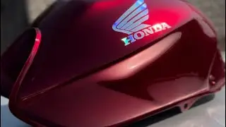Vídeo Novo : Pintura com Vermelho Candy e adesivo holográfico 