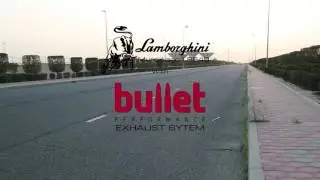 Flyby of a Lamborghini  Murci&eacute;lago with  Bullet Performance Exhaust System