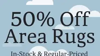 Free Underlay and 50% Off Area Rugs at Prestige Flooring in Saskatoon