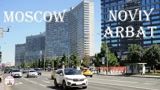 Bright Summer Flowers Festival in Moscow | New Arbat Avenue | Walking Tour
