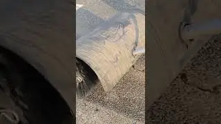 Asphalt Crack Cleaning Milwaukee Power Broom!