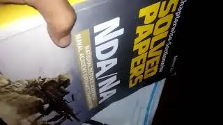 Chapterwise-sectionwise solved papers NDA/NA(2019) preparation unboxing and review