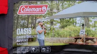 Coleman Canopy from Costco, setup and Review at High Speed