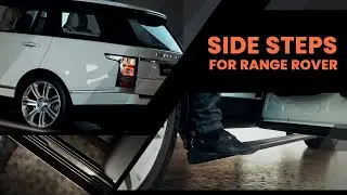 Electric Side Steps Installed in Range Rover - Automatic Deployable Side Steps! | Autostarke