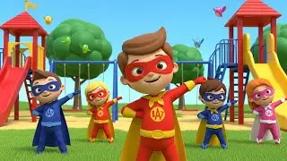 Superhero Safety Rhyme for Kids | Safety Song, Learning Song & Nursery Rhymes 🦸&zwj;♂️🚦🎶