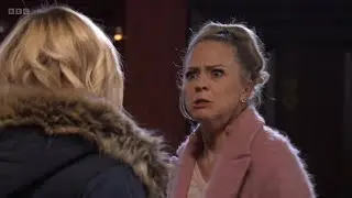 Eastenders | Linda Carter Slaps Kathy Cotton (9th February, 2024)