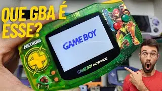 Que GAME BOY ADVANCE é esse? GBA Tunado com tela IPS!