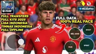 100% Full Real Face❗Play FIFA 16 MOD EA FC 25 Android Offline Terbaru Grafik HD