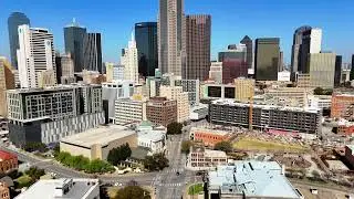 Dallas, Texas from Farmer&rsquo;s Market March 2025 (DJI Mini 4 Pro Drone)