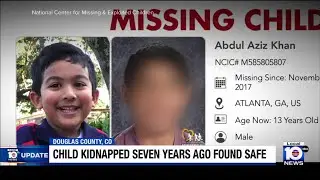 Child kidnapped in Georgia found 7 years later in Colorado