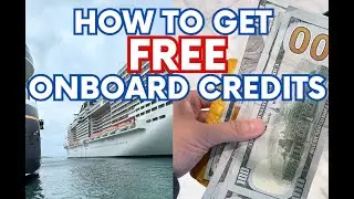 9 Ways to Get FREE Onboard Credit on Your Next Cruise | Cruise Tips | Cruise Budget | Cruise Hacks