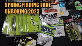 Unboxing Discount Tackle Fishing Lures for 2023 Season