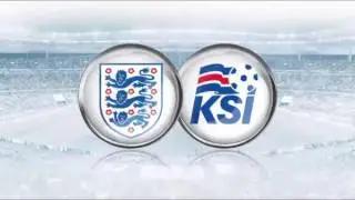 GOALS FIRST HALF ENGLAND 1-2 ICELAND EURO 2016 HD