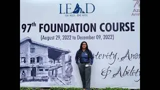 97th Foundation Course Starts at LBSNAA ACADEMY, Mussoorie #iastraining #goingtolbsnaa#hills