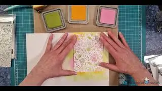 Facebook Live - Intricate Die with Oxide Inks