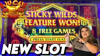 BRAND NEW BAG GAME! New Bonuses On Ju Cai Jin Gui Slot!
