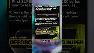RTX 5080 & 5070 SUPER