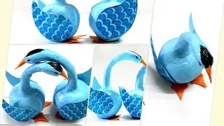 Dove Making with Clay Pot | Handmade Toys Making ideas | Creative Crafts | #creativeideas