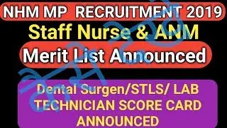 Mp NHM STLS,LT,DS SCORE CARD ANNOUNCED
