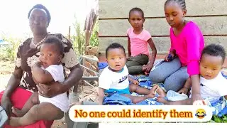 TWINS IN THE VILLAGE FOR THE FIRST TIME _ HILARIOUS 😂😍