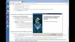 3D Studio Max uPy plugins autoPack and ePMV: run the uPy 