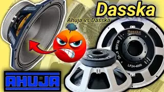 Ahuja 3500 Watt vs Dasska 4000 Watt Speaker L21 SW 3500 vs LF24-4000 Price and Detail 