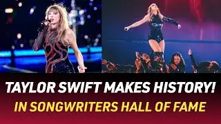 Taylor Swift Makes History as Youngest Female in Songwriters Hall of Fame!