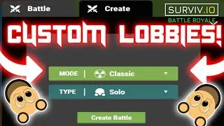 *NEW* PRIVATE/CUSTOM LOBBIES UPDATE IS HERE! (PRESTIGE ARENA EXPLAINED) | Surviv.io