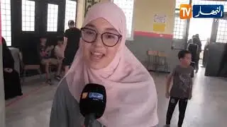 شاهد أجواء الفرحة بثانوية ڨطاف محمد ببلدية البويرة