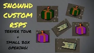 SnowHD Custom RSPS Server Tour + Small Box Opening