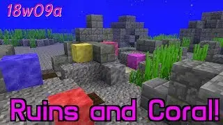 Underwater Ruins and Living Coral!- Snapshot 18w09a