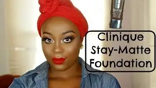 Clinique Stay Matte Foundation Review| 28-Clove| MakeupByLonn