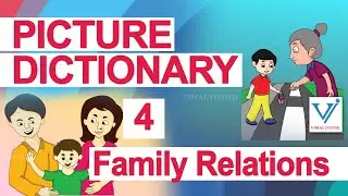 FAMILY RELATIONS | PICTURE DICTIONARY FOR CHILDREN | SERIES 04 | Vimal Jyothi Publications