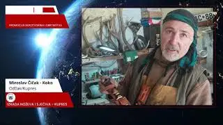VRIJEDNI LJUDI - Nožar Miroslav Čičak Koko iz Kupresa izrađuje unikatne noževe