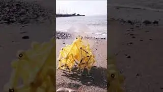 Strandbeest mechanism wind powered
