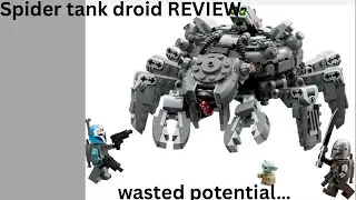 Spider tank droid REVIEW
