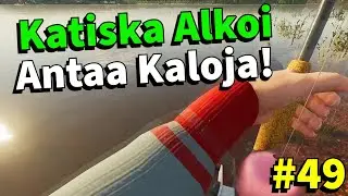 KATISKA ALKOI ANTAA KALOJA! #49 | Finnish Cottage Simulator