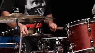 Elitch demos the versatile Bass Drum Cymbal Seat