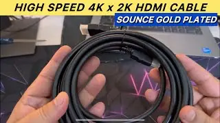 Best in Budget High Speed Ethernet HDMI Cable | Sounce Ultra HD 4K x 2K HDMI Cable | Finnistia