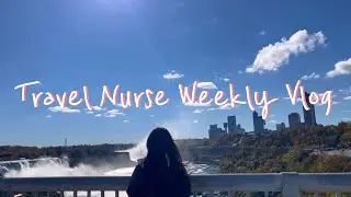 Canadian Travel Nurse in US/미국 트레블 간호사 브이로그/Moving Back to Canada🇨🇦/Uniqlo Barrel Jeans/NYC shopping