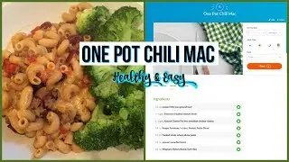 Cook Dinner with Me | One Pot Chili Mac | Simply Filling or 5 SP