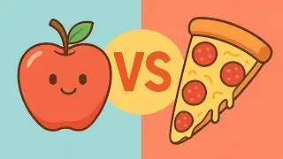 Allie the Apple vs. The Junk Food Gang! 🍎🦸&zwj;♀️🍕 | Fun Food Battle Song | Sing Along for Kids!