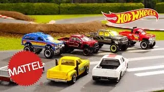 Hot Trucks Work Hard and Play Harder | Hot Wheels | Mattel