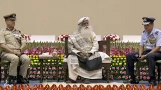 Offering yoga to soldiers sadhguru jaggi vasudev HD