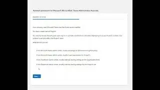 MS-700 Microsoft 365 Teams Administrator Renewal Assessment Results | In-Depth Performance Breakdown