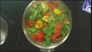 Mass Appeal Native Sea Bass with Native Spinach Salad