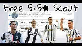 Juventus 5★&times;5 Scout Free | GRAB IT | PES 21 GAMEPLAY
