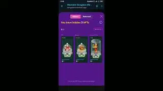 Wombat Play Tasty Tale Earn EOS and NFT